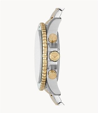 Emporio Armani Wrist Watch For Men Quartz Stainless Steel Green Dial 43mm Watch Ar11361
