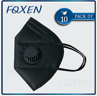 Kn95 Mask With 5 Layers Filter - Pack Of 10 Pcs Kn 95 Surgical Mask Foxen