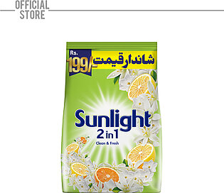Sunlight 2in1 Washing Powder Green - 700g (clean & Fresh)