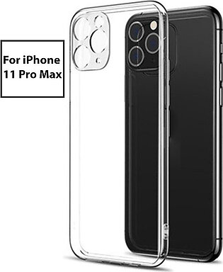 Transparent Silicone Cover For iPhone 14 Pro Max, 14 Pro, 14 Max, 14, iPhone 13 Pro Max, 13 Pro, 13, iPhone 12 Pro Max, 12 Pro, 12, iPhone 11 Pro Max, 11 Pro, 11, XS Max, X/XS, 7/8 Plus High Quality Anti-Shock Cover Without Bumper