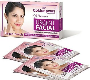 Golden Pearl - 4 Packets of Urgent Facial Normal