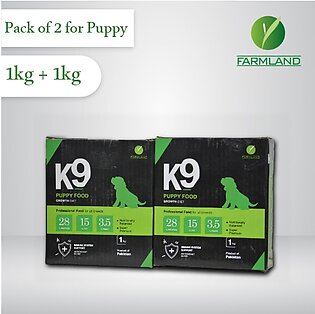 K9 Puppy Food - Pack Of 2 (1kg+1kg)