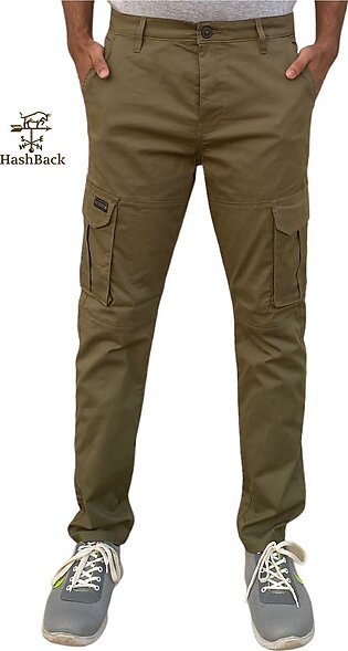 Hashback Stretchable Camo Cargo Pant - Stay Stylish With A Stretchable Camo Cargo Pant- Premium Quality With Fine Stitching For Elegant Look