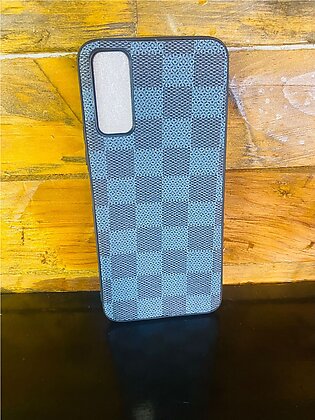 Vivo Y20 Ultra Fashion Texture Grid Leather Back Cover