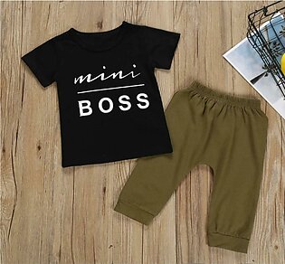 T-shirts And Pajama / Trouser For kids Baby Boys And Baby Girls Round Neck Short Sleeves Tee Top's Clothes Sets Dresses Outfit