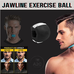 Jaw Exercise Ball Fitness Jaw Shaper, Face Ball, Chew Ball, Jawline Exerciser Ball 40 Lbs Jawline Shaper Chew For Face Slimming & Toning Reduce Double Chin Men Women, Add2cartnow