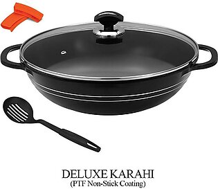 Deluxe Cooking Karahi PTF Non Stick Coating - 32 cm