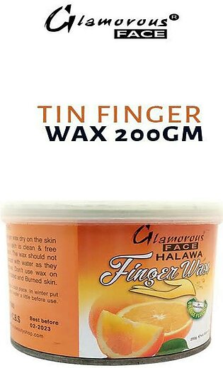 Glamorous Face Halawa Finger Wax, Hair Removing Finger Wax Quick ,easy, Painless, Economic, Multiple And Safe Wax (250gm)