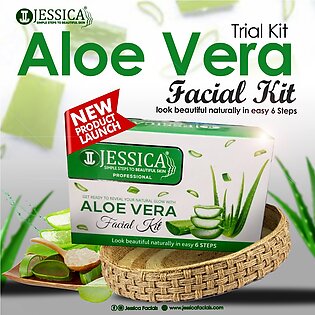 Jessica Aloe Vera Whitening Facial Trial Kit - 6 Sachets