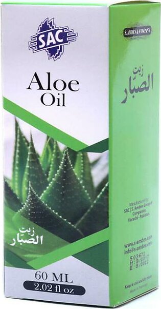 Sac - Aloe Vera Oil 60ml Natural