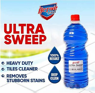 Ultra Sweep Large - 1000ml - Disinfecting Surface Cleaning Liquid,, Removes The Most Stubborn Stains, Heavy Duty Tiles Cleanermultipurpose Disinfecting Surface Cleaning Liquid For Washroom Tiles, Kitchen Bathroom Lounge Toilet