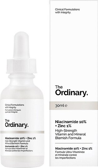 The Ordinary - Niacinamide 10% + Zinc 1% - 30ml - Beauty By Daraz