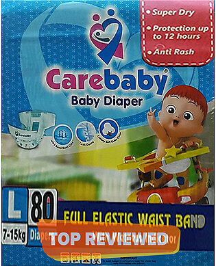 Carebaby diapers-jumbo pack-L (4)-80 PCS