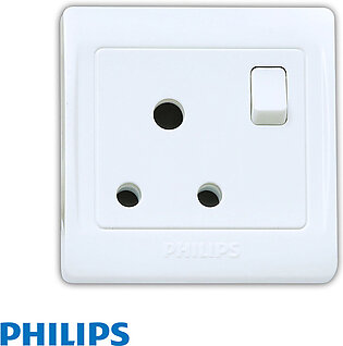 Philips - Eco Q2 15A Socket with Switch