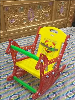 Baby Rocking Plastic Chair For Kids, Toddlers, Rocker And Bouncer With Backrest For 6 Month To 4 Years Age Kids - Kids Chair - Baby Chair