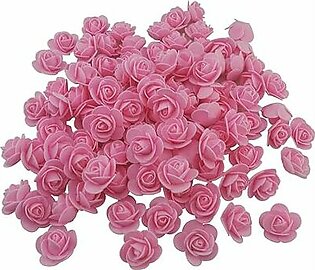 Pink Flowers Fomic Sheet Made 25 Pcs. For Room - Home Decoration