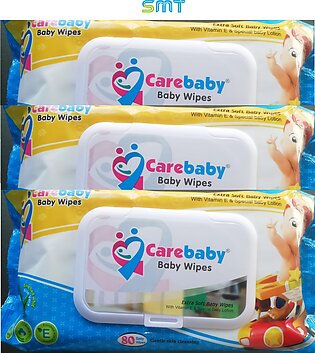 Care Baby Wet Wipes Pack Of - 3