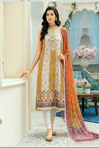 Noor By Saadia Asad -  D3-A  - Fall Collection, Unstitched Women's 3Pc Suit