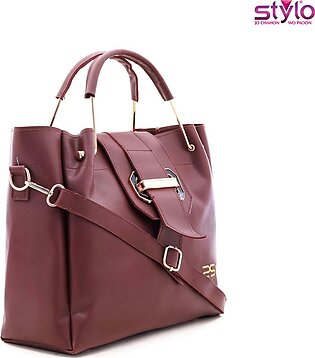 Stylo- Shoes Stylo Coffee Formal Hand Bag P54867 For Women/girls Shoes For Girls/ Women