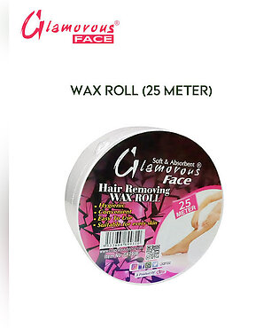 Glamorous Face 25 Meter Wax Strip Roll, Professional Wax Roll For Removing Wax.
