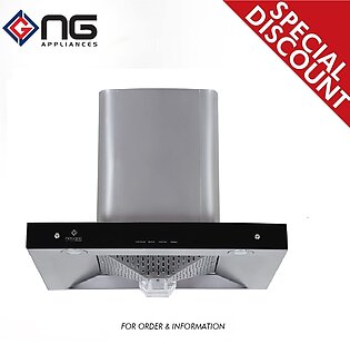 Nasgas Kitchen Hood 27 Inch Khd-265 Handsensor Touch Button Operating System Panel Front Tempered Glass Chimney