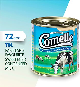 Comelle - Full Cream Sweetened Condensed Milk - Pack Of 6 - 72gm Tin
