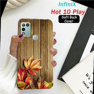Infinix Hot 10 Play Back Cover - Print Soft Case Cover
