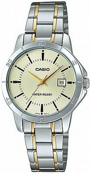 Casio - Ltp-v004sg-9audf - Stainless Steel Wrist Watch For Women