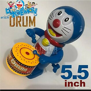 Doraman With Dram Toy For Kids Play