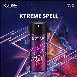 Fine Daily Krone Xtreme - Spell - Men Deodorant - Gas Free Body Spray - Body Spray - Body Spray For Men - Body Spray For Men Long Lasting - Body Spray Men - Body Sprays - Bodyspray For Men - 120 Ml
