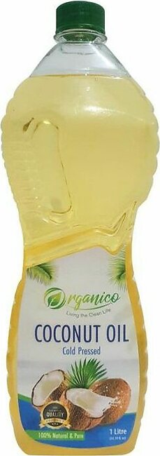 Organico Coconut Oil 1000 Ml - 1 Ltr Bottle