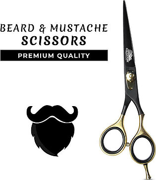 Beard & Moustache Trimming Scissors – For Grooming, Cutting & Styling Of Moustache & Beard