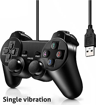 Ibex Joystick Wired Usb Game Controller For Pc Joystick Gamepad Joypad Game Controller Single Vibration Controller Winxp/win7/win8/win10 Computer Laptop