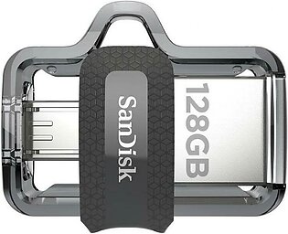 SanDisk 128GB Ultra Dual USB OTG Flash Drive m3.0 for Android Devices and Computers - microUSB, USB 3.0