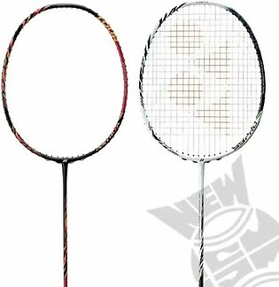 Yonex Astrox 99 (white Tiger) 30lbs Light Weight Yonex Badminton Racket Gut With Grip