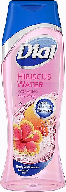 Dial Hibiscus Water Hydrating Body Wash, 473ml