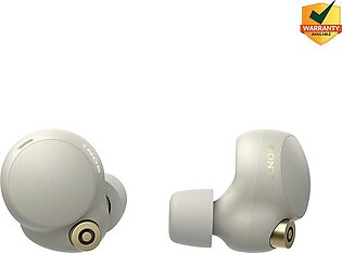 Sony Wf-1000xm4 Wireless Noise Cancelling Headphones ( Silver )