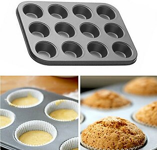 Cupcakes Muffin Nonstick Tray For Baking