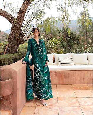 Republic Womenswear Amaani Eid Luxury Lawn 2031d5-a - Oran Unstitched Women 3 Piece Suit