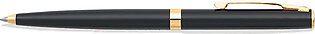 Sheaffer Sagaris- 9471 Glossy Black Featuring Gold Plate Trim Ballpoint Pen