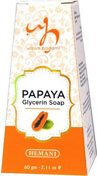 WB by Hemani -  Papaya Glycerine Soap 60gm