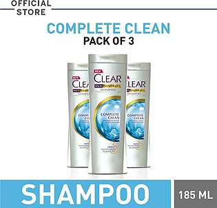 Rs.70 Off On Pack Of 3 Of Clear Complete Clean Shampoo - 185ml