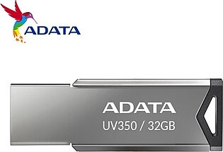 ADATA 32GB UV350 USB 3.2 Gen 1 Super SpeedCapless Flash Drive Silver