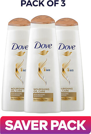 Rs.140 Off On Pack Of 3 Of Dove Nourishing Oil Care Shampoo - 360ml