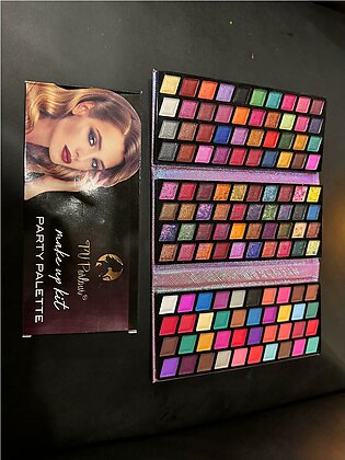 Tv Parlour 120 Colors High Quality Eyeshadow Palette Glitter & Matte Eye Shadow Kit 3 Folding Palette Kit