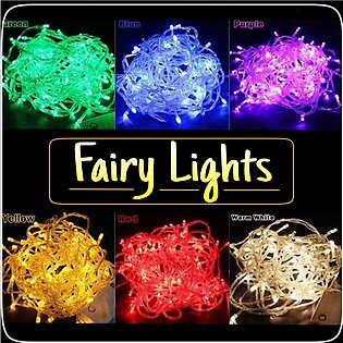 Single Colour - 20 Feet Fairy Light String - (220V) for Birthday Party Wedding Christmas Function Home Decoration