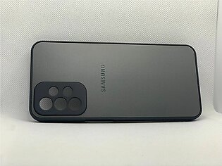 Samsung A73 Cover Flexible Camera Protection Matte Fininish Soft Border Back Cover Case