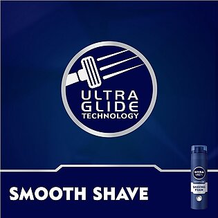 Nivea For Men - Protect & Care Shaving Foam, Aloe Vera Provitamin B5, 200ml