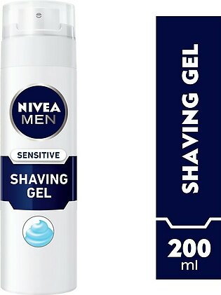 Nivea Men Sensitive Shaving Gel, Chamomile & No Alcohol, 200ml