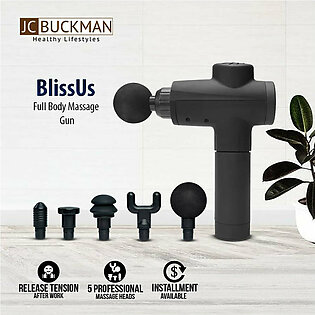 Jc Buckman Blissus Full Body Massager With Speed Control Button And 6 Kinds Of Massage Head